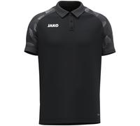 Jako Herren Polo Sonic 6326-801 L Schwarz/Anthrazit