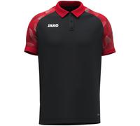 Jako Herren Polo Sonic 6326-812 XXL Schwarz/Rot