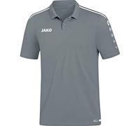 JAKO Herren Polo Striker 2.0, chili rot/weiß, 3XL, 6319