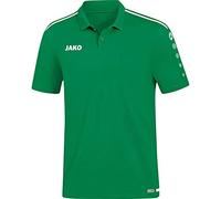 JAKO Herren Polo Striker 2.0, chili rot/weiß, 3XL, 6319