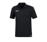 JAKO Herren Polo Striker 2.0, schwarz/weiß, 4XL, 6319