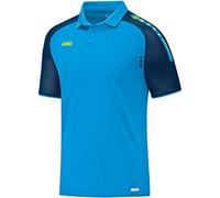 JAKO Herren Polos Polo Champ, blau/Marine/Neongelb, 4XL, 6317