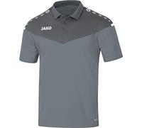 JAKO Herren Poloshirt Champ 2.0, Steingrau/Anthra Light, 4XL