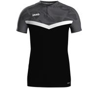 JAKO Polo Iconic, XL, schwarz/anthrazit