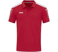 JAKO Poloshirt Power 100 Herren Mischgewebe strapazierfähig Rot 3XL