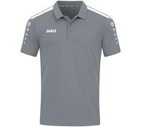 JAKO Herren Poloshirt Power, Steingrau, M