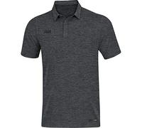 JAKO Premium Poloshirt anthrazit meliert 3XL
