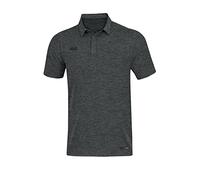 JAKO Herren Poloshirt Premium Basics, Anthrazit-Meliert, S