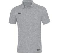 JAKO Premium Poloshirt grau meliert L