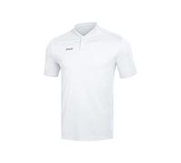 JAKO Sport-Polo Prestige (100% Polyester-Jacquard) weiss Herren, Größe M