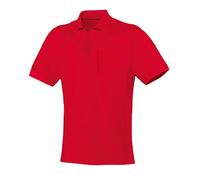 JAKO Herren Polo Team mit Brusttasche, Rot, S, 6334