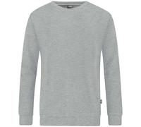 Jako Herren Sweat Organic C8820-520 S Hellgrau Meliert