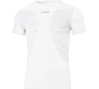 JAKO Herren T-Shirt Comfort 2.0, Weiß, S