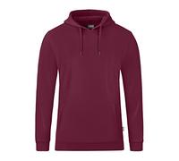 JAKO Hoodie Organic Bio-Baumwolle Kinder Weinrot Größe 164