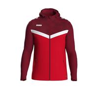 JAKO ICONIC Kapuzenjacke - Zipper Hoodie Kinder Unisex, Bequeme Sweatjacke mit Keep Dry Funktion aus 100% recyceltem Polyester