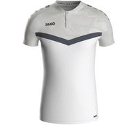 Jako Polo Iconic weiß/soft grey/anthra light M