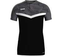 JAKO Poloshirt Iconic – Unisex atmungsaktiv, Keep Dry, 100% recyceltes Polyester – Schwarz/Anthrazit XL