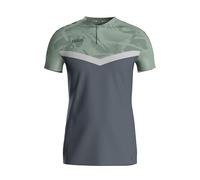 JAKO Iconic Poloshirt 852 - anthra light/mintgrün/soft grey XXL