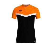 Jako Polo Iconic schwarz/neonorange XL