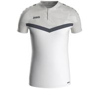JAKO Iconic Poloshirt 016 - weiß/soft grey/anthra light 3XL