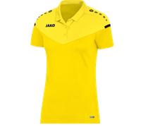 JAKO Damen Poloshirt Champ 2.0, Citro/Citro Light, 36