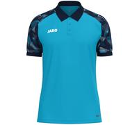 JAKO Sport-Polo Sonic – leicht, atmungsaktiv – aquablau/marineblau Jungen Größe 140