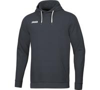 JAKO Kapuzenpullover Hoodie Base (70% Bio-Baumwolle) anthrazitgrau Kinder, Größe 128