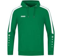 JAKO Kapuzenpullover (Hoodie) Power Kapuzensweat (Bio-Baumwolle) grün Kinder, Größe 140