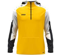 JAKO Kinder Kapuzensweat Zip Hoodie Dynamic (6770K) 140 gelb/weiß/schwarz