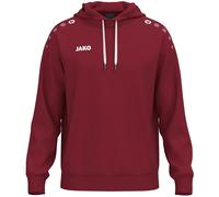 JAKO Kapuzenpullover One Sweat (Baumwolle-Mischung) bordeauxrot Kinder, Größe 116