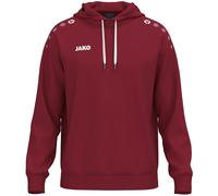 JAKO Kapuzenpullover One Sweat (Baumwolle-Mischung) bordeauxrot Kinder, Größe 140