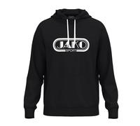 JAKO Kinder Kapuzen-Sweatshirt Promo, schwarz, 116