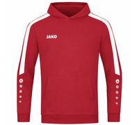 JAKO Kinder Kapuzensweatshirt Power, Rot, 128