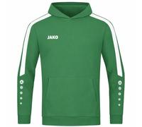JAKO Kinder Kapuzensweatshirt Power, Sportgrün, 152