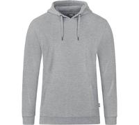 Jako Kapuzensweat Organic hellgrau meliert 128