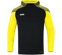 Jako Kinder Kapuzensweat Performance 6722-808 164 Schwarz/Soft Yellow