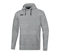 JAKO Kinder Kapuzensweatshirt Base, Hellgrau-Meliert, 140