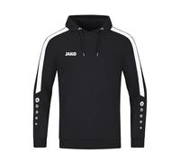 JAKO Kinder Kapuzensweatshirt Power, Schwarz, 164