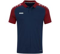 JAKO Performance Poloshirt Kinder marine/rot 140
