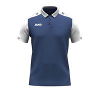 JAKO Kinder Poloshirt Dynamic F921 Nachtblau/weiß/hellgrau Größe 140