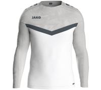 Jako Kinder Pullover Sweat Iconic 8824-016 128 Weiß/Soft Grey/Anthra Light
