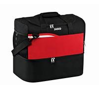 JAKO Kinder Sporttasche Competition 2.0, schwarz/rot, 45x30x42 cm, 2018