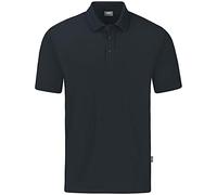 JAKO Herren Polo Organic Stretch C6321-830 Anthrazit Größe S