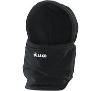 JAKO Unisex Neckwarmer mit Mütze, Schwarz, S-M
