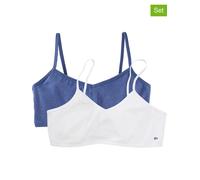 JAKO-O 2er-Set: Bustiers in Weiß - Größe 128/134 | Kinder Waesche