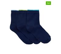 JAKO-O 3er-Set: Socken in Dunkelblau - Größe 19-22 | Babysocken Strumpfhosen