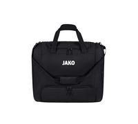 JAKO Sporttasche One Unisex L mit Bodenfach, recyceltes Polyester, Schwarz (2001-800 L)