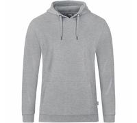 JAKO Freizeit Kapuzenpullover Hoodie Organic (Bio-Baumwolle) hellgrau meliert Jungen, Größe 152