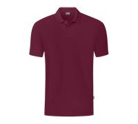 JAKO Organic Poloshirt maroon 164