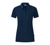 JAKO Organic Poloshirt Stretch – Damen – Bio-Baumwolle – Marine – Größe 40